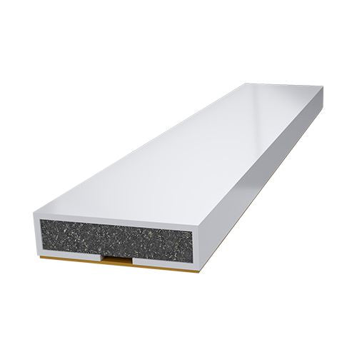 Intumescent Fire Only Seals Door Pack. 1050mm Long. 5 Pack. White / Brown