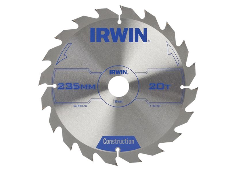 Corded Construction Circular Saw Blade, ATB