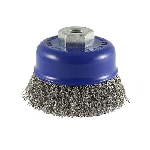 Grinder Crimp Stainless Steel Cup Brush