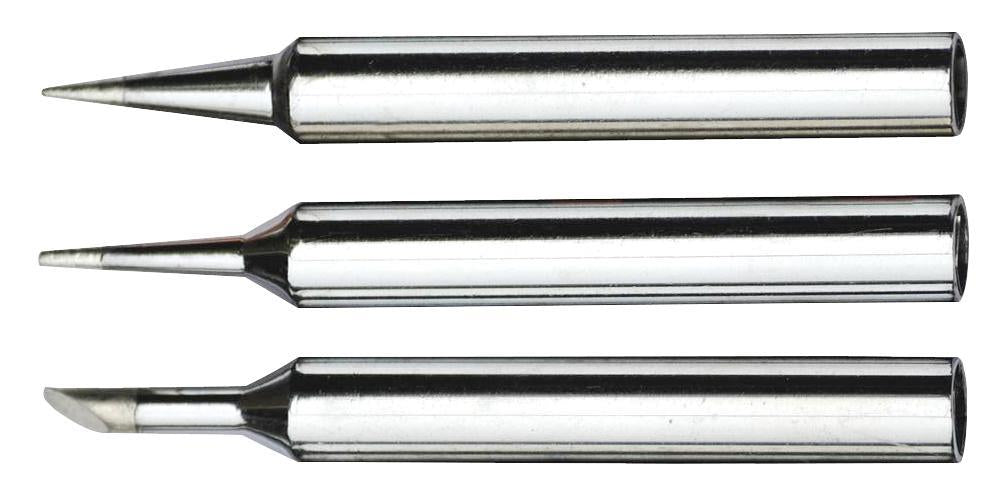 Set of 3 Soldering Iron Tips for Antex CS18, TCS & 690D