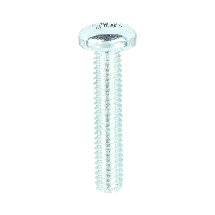 Machine Screw PZ2 PAN Zinc