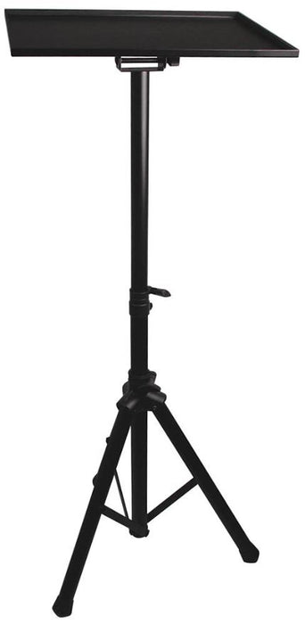 Heavy Duty Laptop and Projector Floor Stand - Black