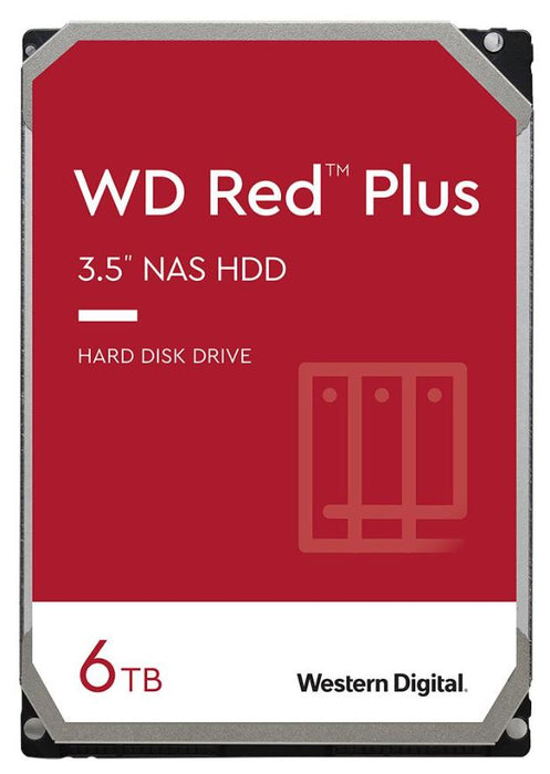 WD Red Plus NAS 3.5" Internal HDD SATA 6Gbps