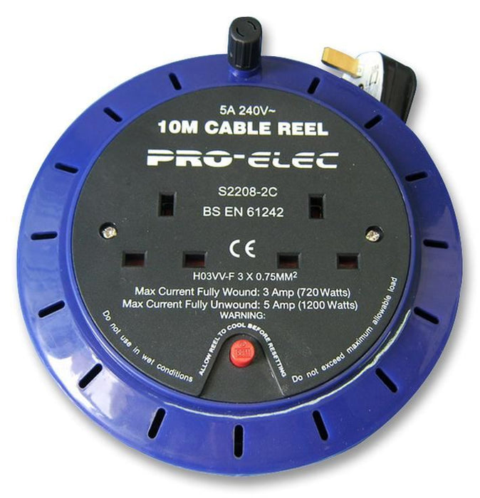 2 Socket Cassette Reel, 5A