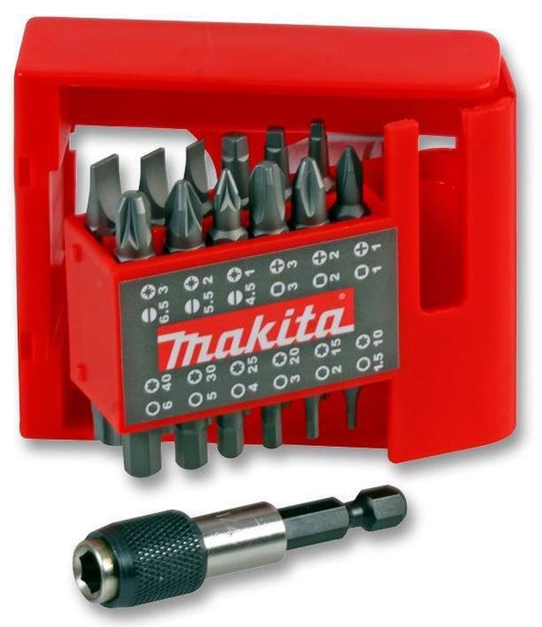MAKITA - Screwdriver Bit Set with Magnetic Holder, 25 Piece