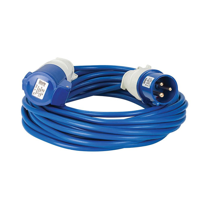 Extension Lead Blue 2.5mm2 16A 14m - 230V