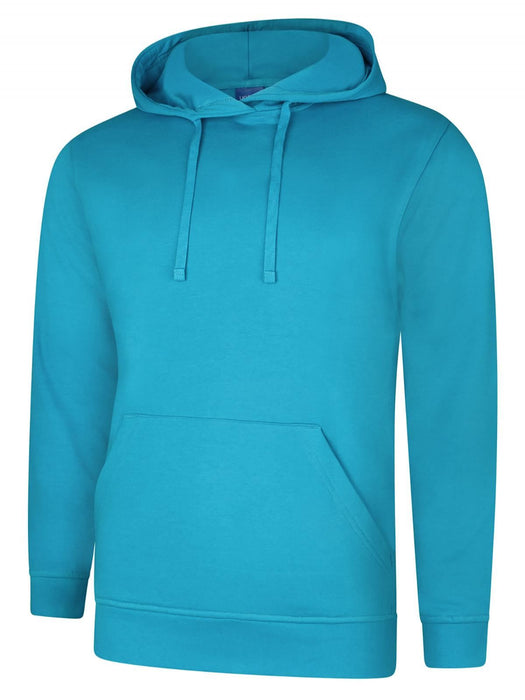 Unisex Deluxe Hooded Sweatshirt/Jumper - 60% Ring Spun Combed Cotton 40% Polyester