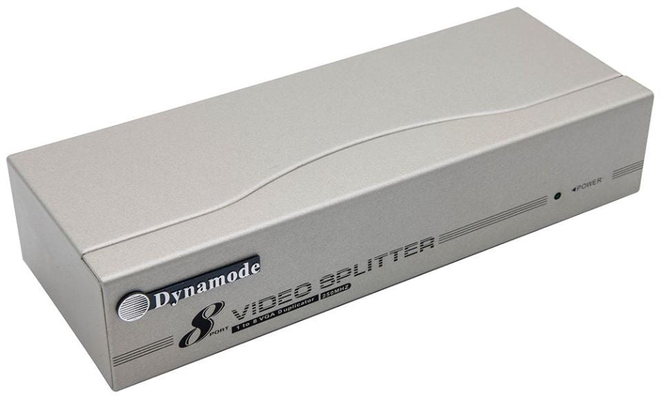 8 Port VGA / SVGA Video Splitter, 350MHz