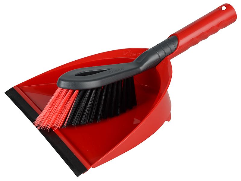 2-in-1 Dustpan and Brush Set