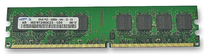 2GB DDR2-667 PC2-5300 DIMM RAM (240-Pin)