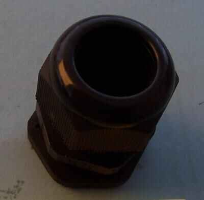 M32 IP68 Nylon Cable Gland Black - Single Pack