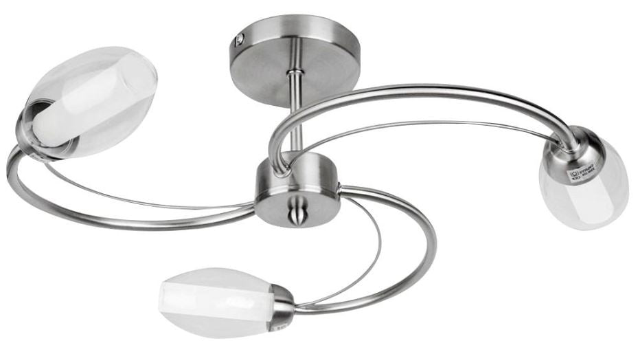 Caprice 3-Way Ceiling Light, G9