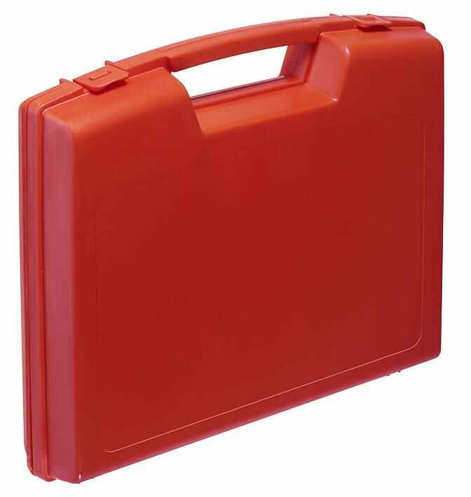 Red Plastic Storage Case - 48mm x 240mm x 205mm — StampyTools