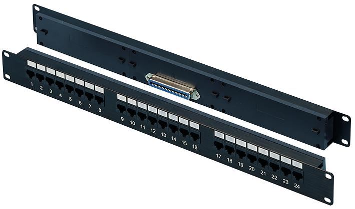 RJ21/Telco 24 Port Patch Panel