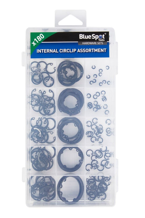 180 PCE Assorted Internal Circlip Set