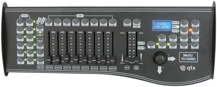 192 Channel DMX Lighting Controller with Joystick