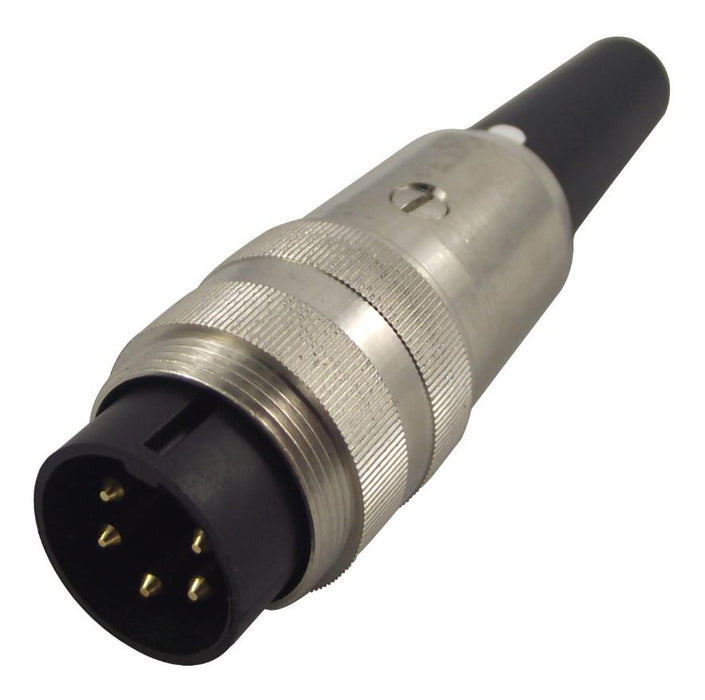 Plug, DIN, Straight, 5 Pin, 270 Degree