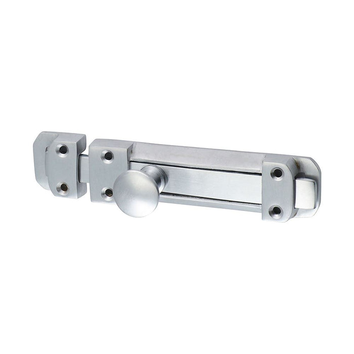 Contract Flat Section Bolt - Satin Chrome (Size 135 x 30mm - 1 Each)