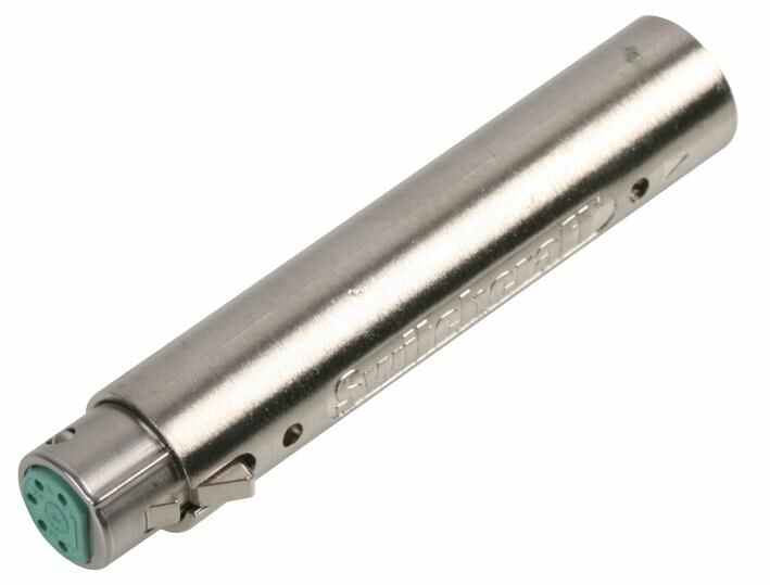 SWITCHCRAFT/CONXALL - DMX Adaptor, 5 Pin Female to 3 Pin Male