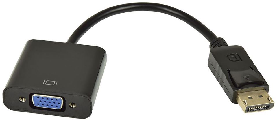 DisplayPort Male to VGA Female Adaptor