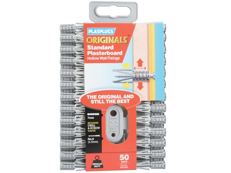 SCF 552 ORIGINALS™ Plasterboard Fixings (50)