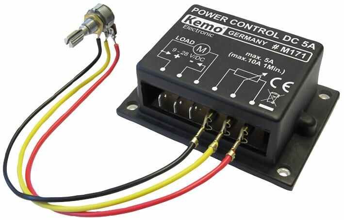 KEMO ELECTRONIC - PWM Power Control Module 9-28 V/DC, max. 10A
