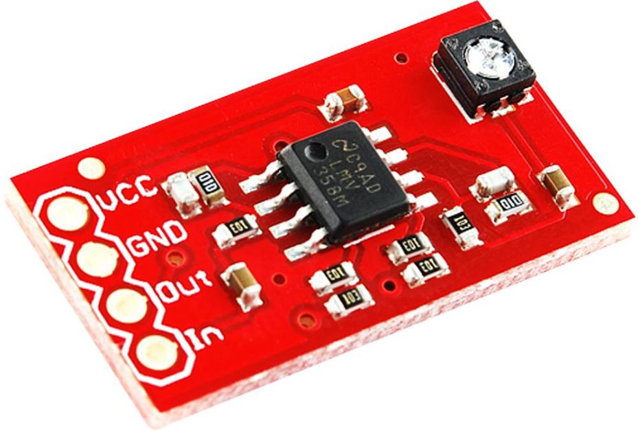 LMV358 OpAmp Breakout Board