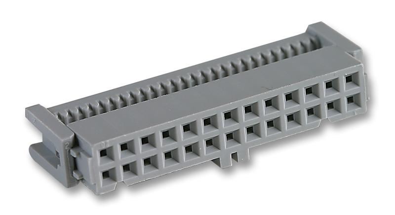 Socket, IDC, Bump & Clip, 26 Way