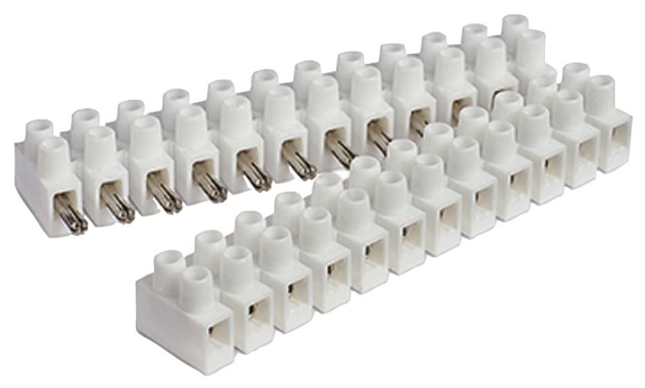 12-Pole Plug & Socket Terminal Block, 450V AC, 24A, Polyamide PA6.6
