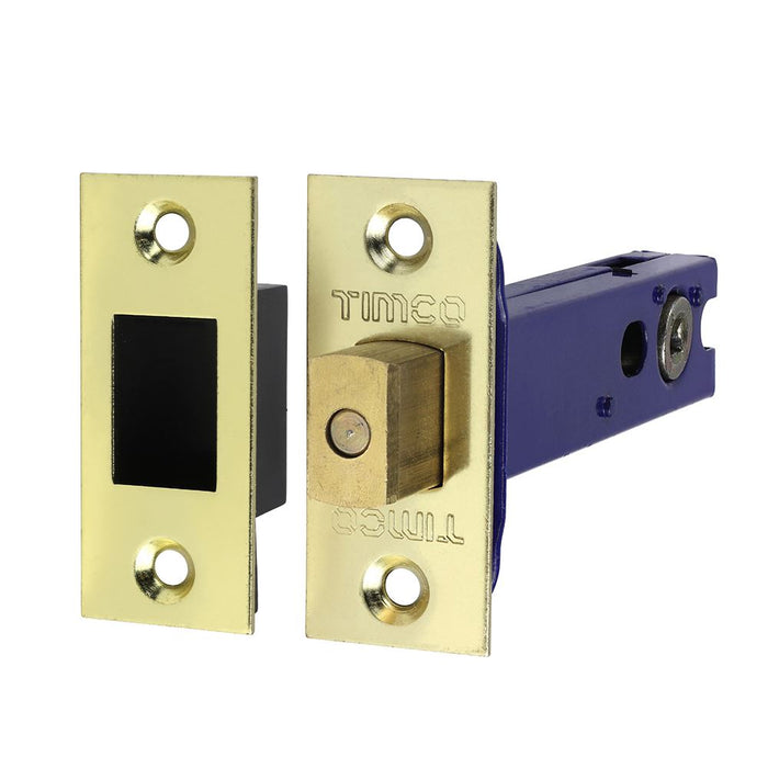 Architectural Tubular Deadbolt - Electro Brass & Satin Nickel (Size 103.5 case / 82.5 backset - 1 Each)