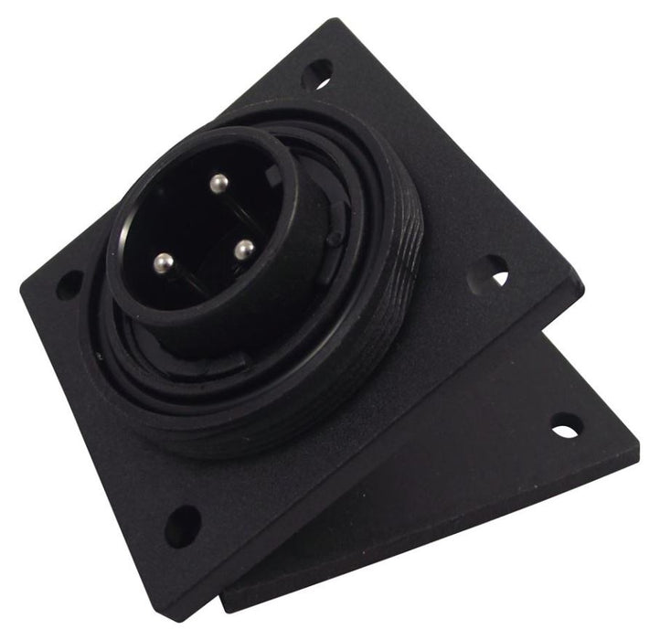 Plug, Flange Mount 3 Way