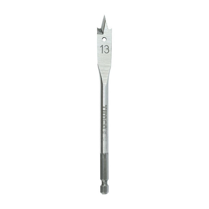 Flat Timber, MDF, Wood Drill Bit - Carbon Steel - 1 Each