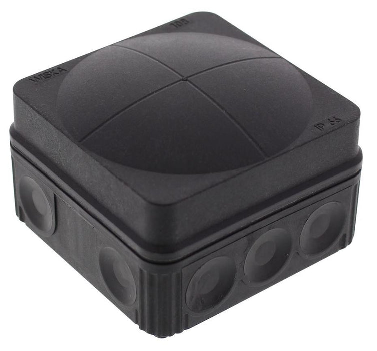 Combi 108 Black Junction Box Enclosure