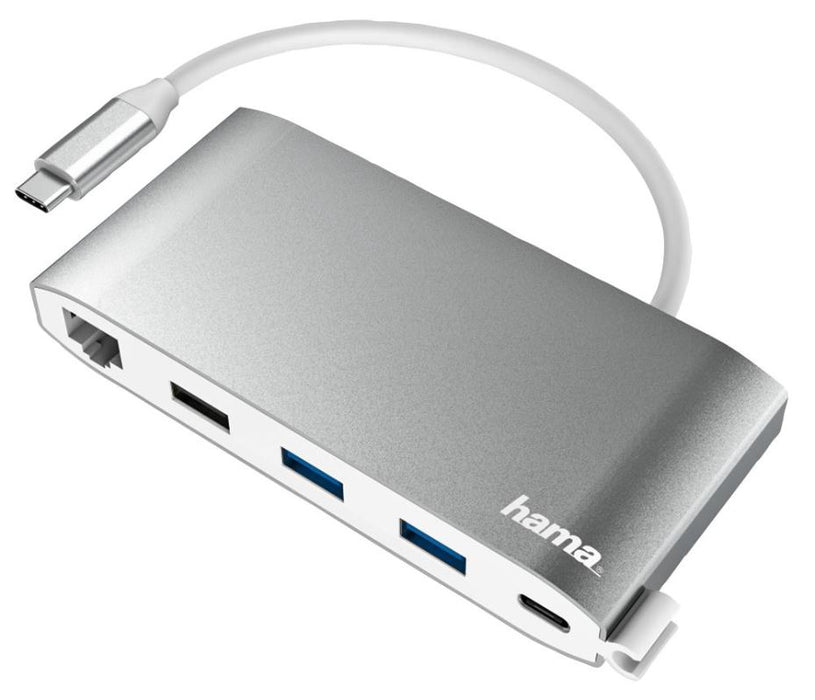 USB-C 8-in-1 Multiport Adaptor, 3x USB-A 2x USB-C VGA HDMI RJ45