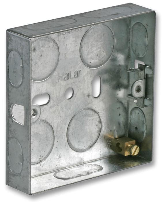 Single Metal Back Box