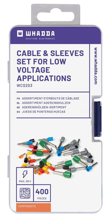 400 Piece Ferrule Bootlace Kit