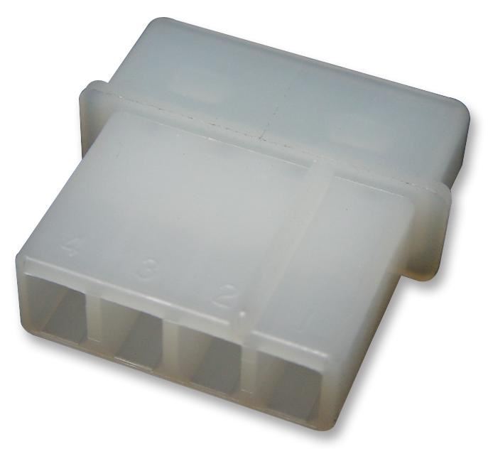 Pin Housing, 4 Way, 5 Pack