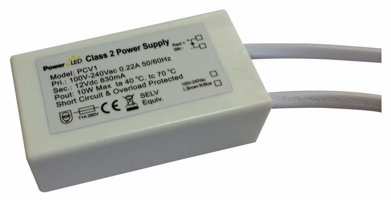 10W 12V 830mA IP65 Rated Constant Voltage LED Lighting Power Supply