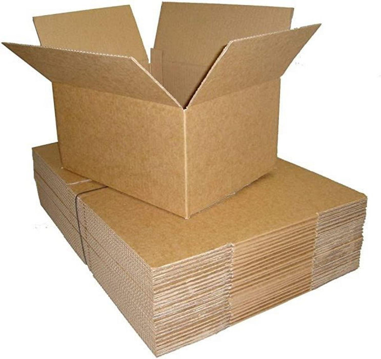 Strong Single Wall Removal Cardboard Packing Box Size 12 x 9 x 4 Inch Pack of 25