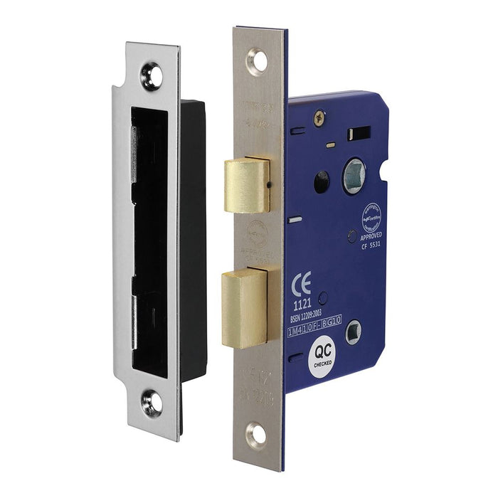 Bathroom Lock Satin Nickel