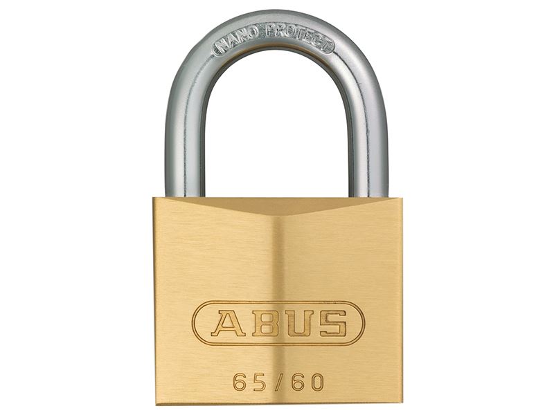 65/60mm Brass Padlock Carded