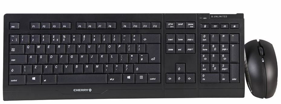 B.UNLIMITED 3.0 Wireless Keyboard & Mouse Set, Black