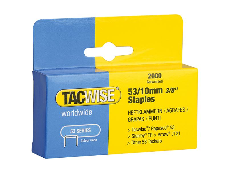 53 Light-Duty Staples (Type JT21  A)