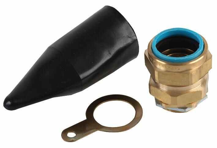 CW Industrial Brass Cable Gland, M20 2 Pack