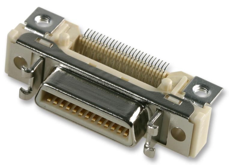 26 Pin Right Angle PCB Mini D Ribbon / MDR Socket