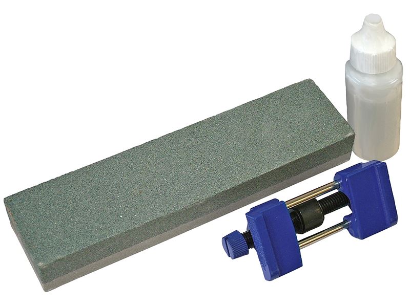 Oilstone 200mm & Honing Guide Kit