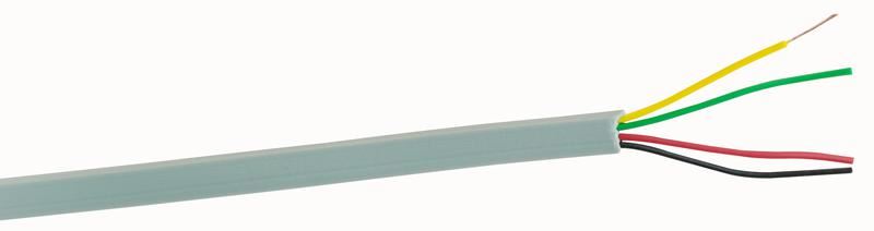 FCC-68 4-Core Telephone & Data Cable Grey 100m Reel