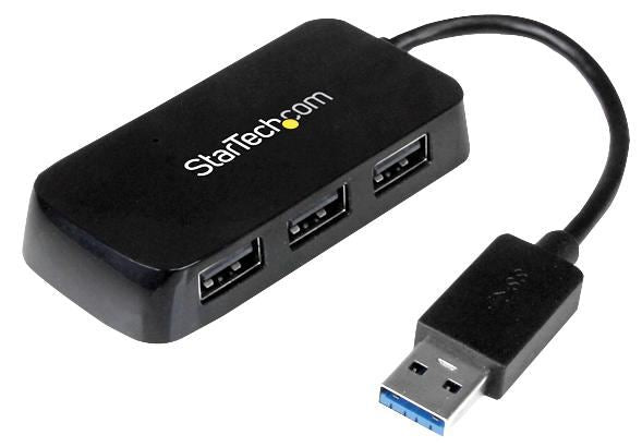 Mini 4 Port USB 3.0 Hub - Bus Powered
