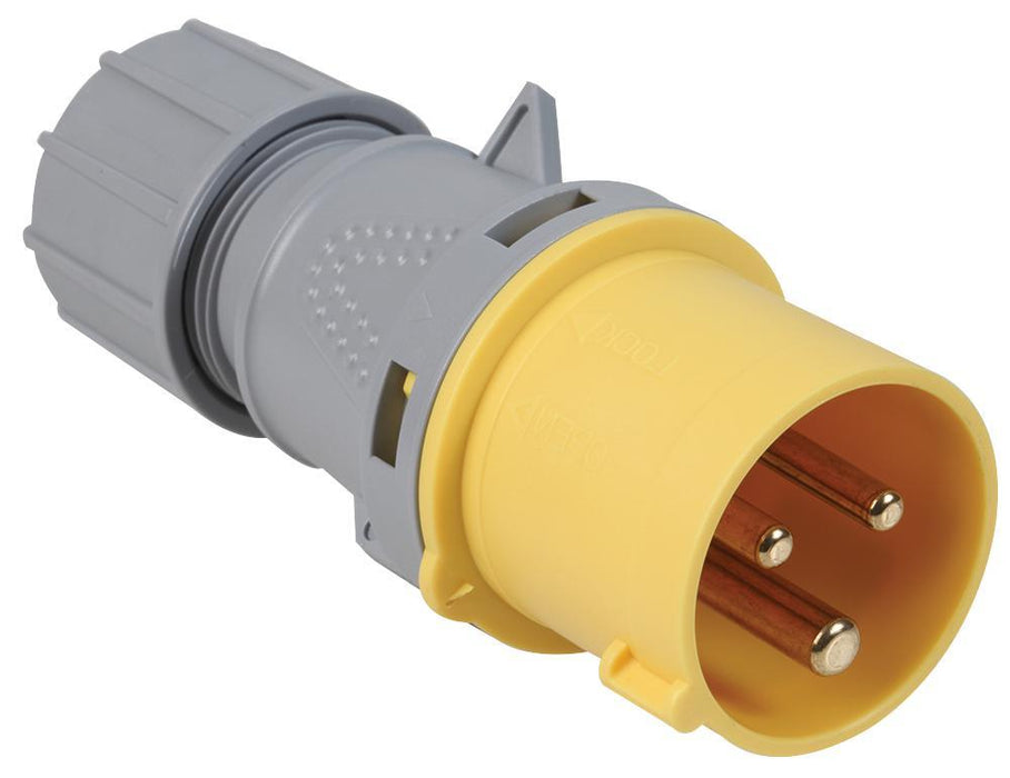 16A, Cable Mount CEE Plug, 2P+E, IP44