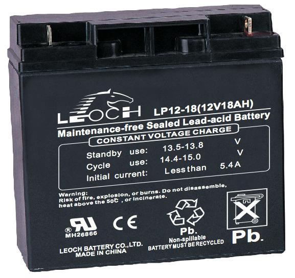 LP Series General Purpose 12V 18Ah Maintenance-Free SLA Battery